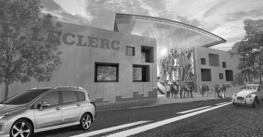 Image du projet Zone Commerciale - E.leclerc, architecture
